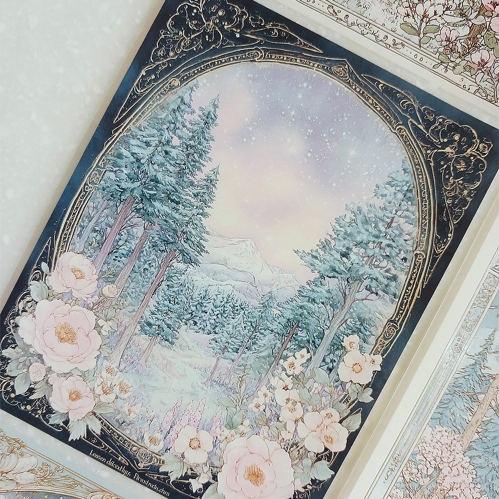 Torn Paper_ A Forest Welcoming Spring 3D Print PET Tape 200cm TPM 073[1Loop]