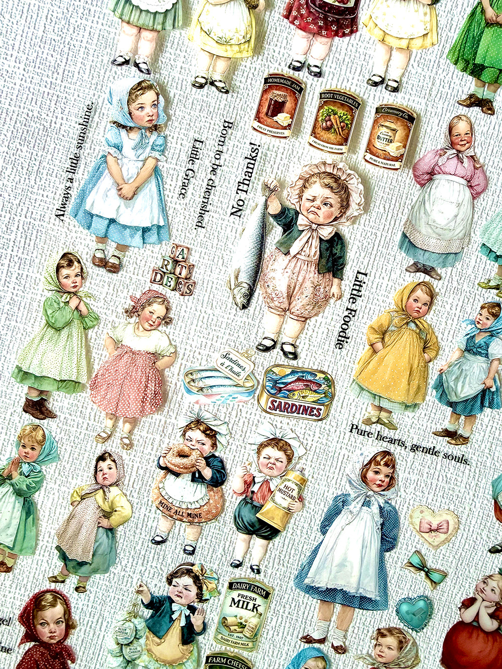 Torn Paper_ Sweet Innocence 3D Print PET Tape 200cm TPM 112[1Loop]