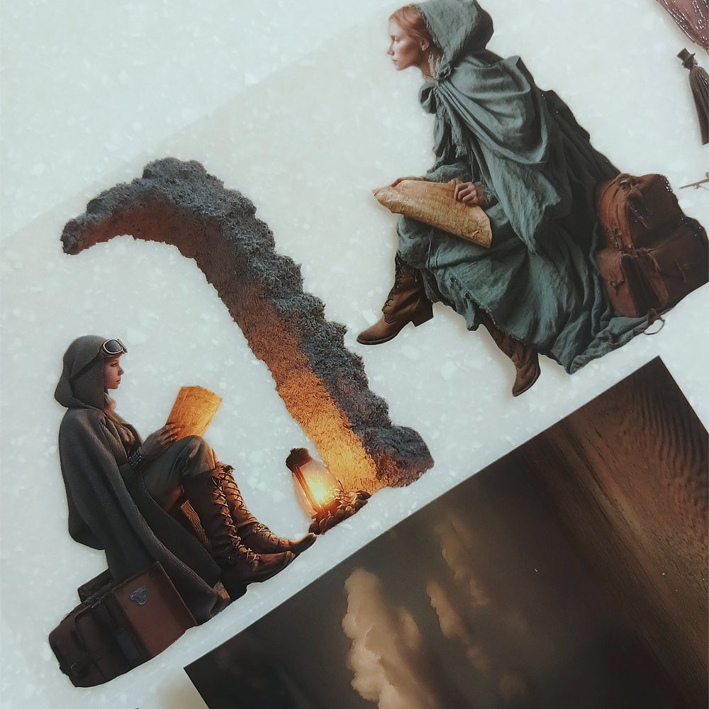 Torn Paper_ Travelers of the Forgotten Age 3D Print PET Tape 6m TPM 062[Whole]