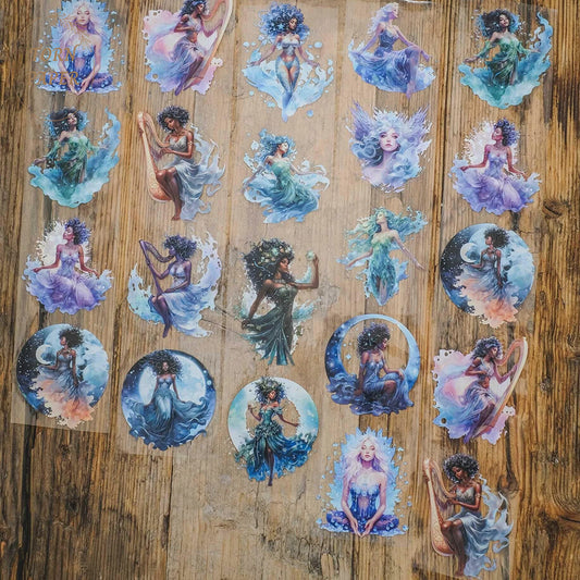 London Gifties_ Goddess: celestial dreamland Hologram PET Tape[1Loop] LG 055