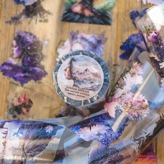 London Gifties_ The worlds within Hologram PET Tape 10m[1Loop] LG 061