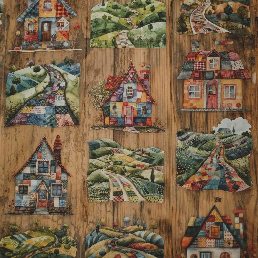London Gifties_ The road most travelled (home) 3D Gloss Kiss Cut PET Tape 125cm[1Loop] LG 596