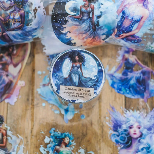 London Gifties_ Goddess: celestial dreamland Hologram PET Tape[1Loop] LG 055