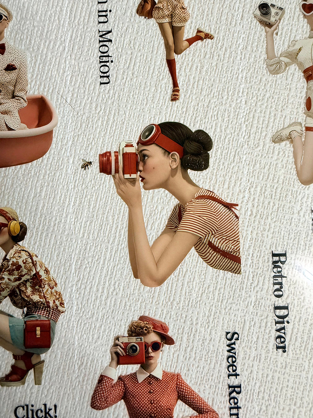 Torn Paper_ Click! Click! Picnic! 3D Print PET Tape 200cm TPM 094[1Loop]