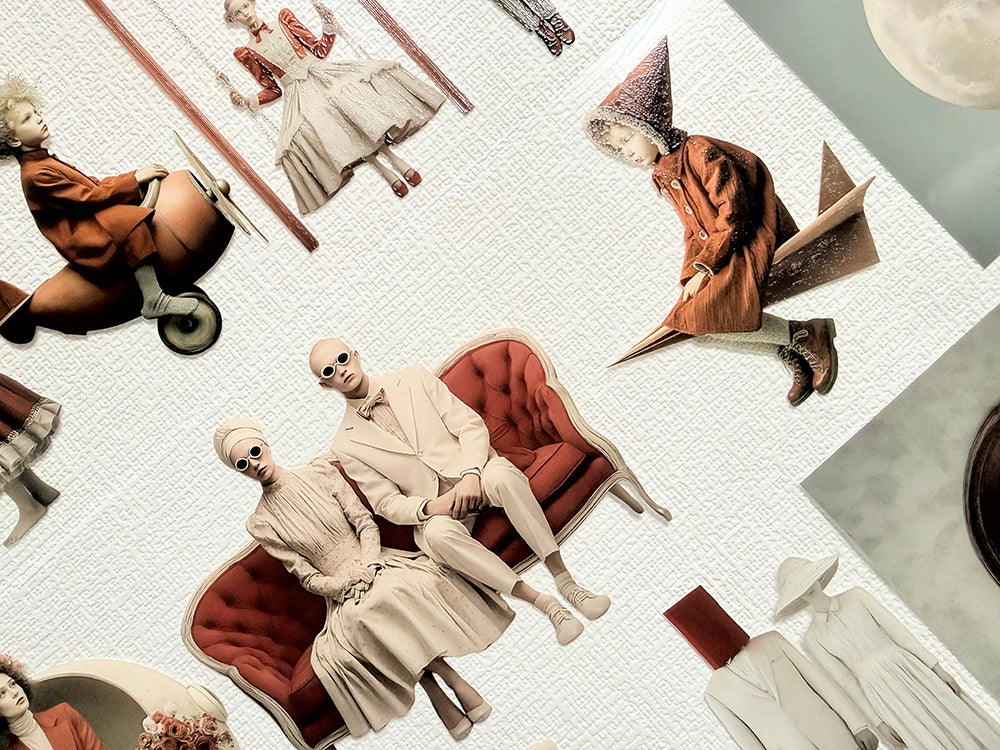 Torn Paper_ Scarlet Storybook 3D Print PET Tape 6m TPM 103[Whole]