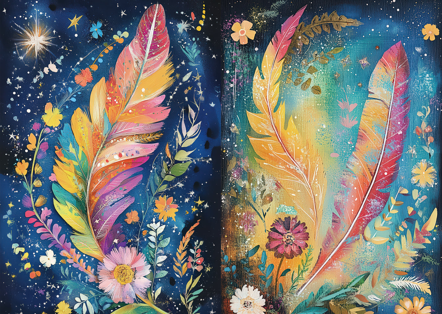 Torn Paper Scrapbooking Papers Soft Light, Soft Heart TPB-009