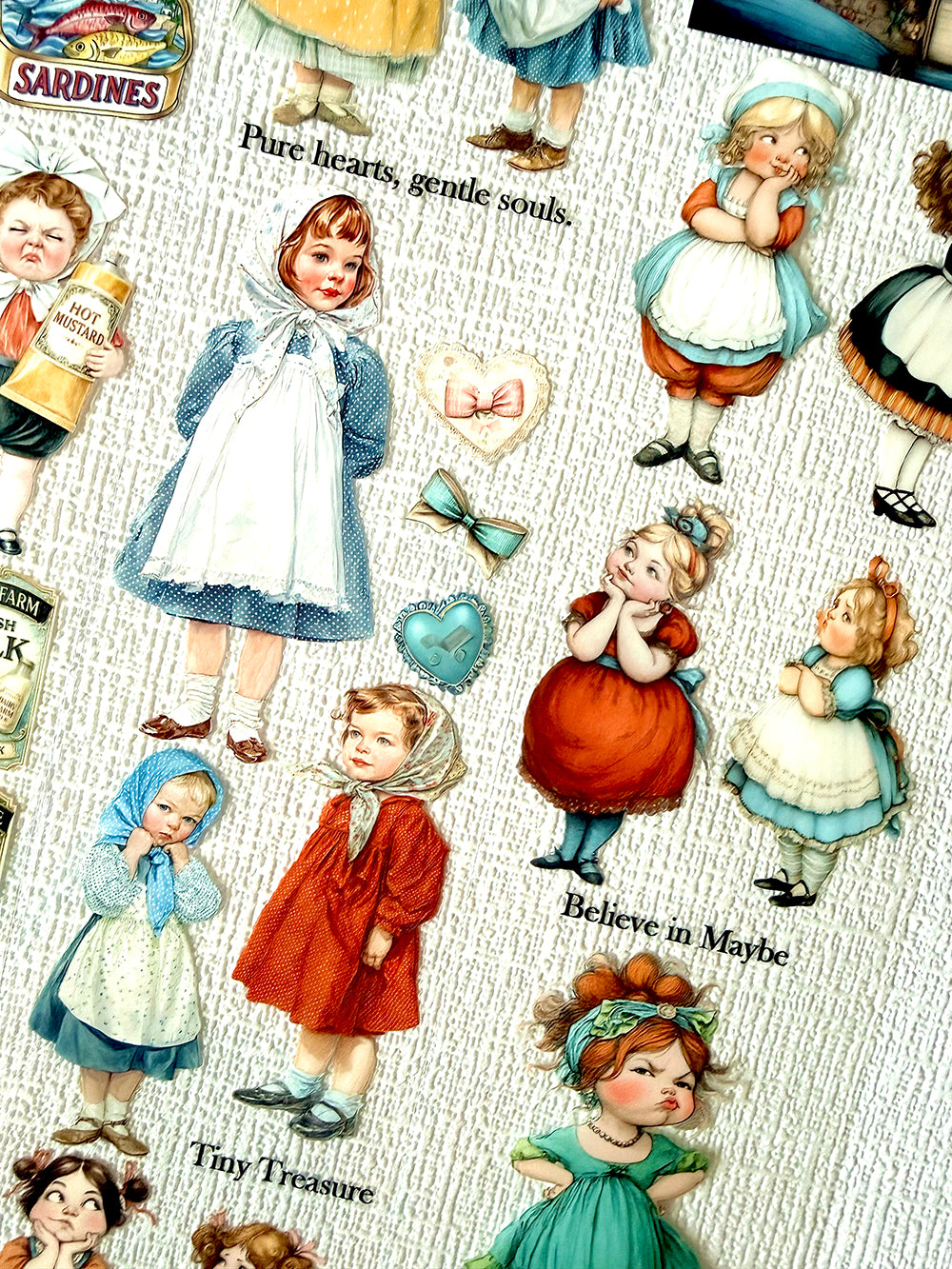 Torn Paper_ Sweet Innocence 3D Print PET Tape 200cm TPM 112[1Loop]