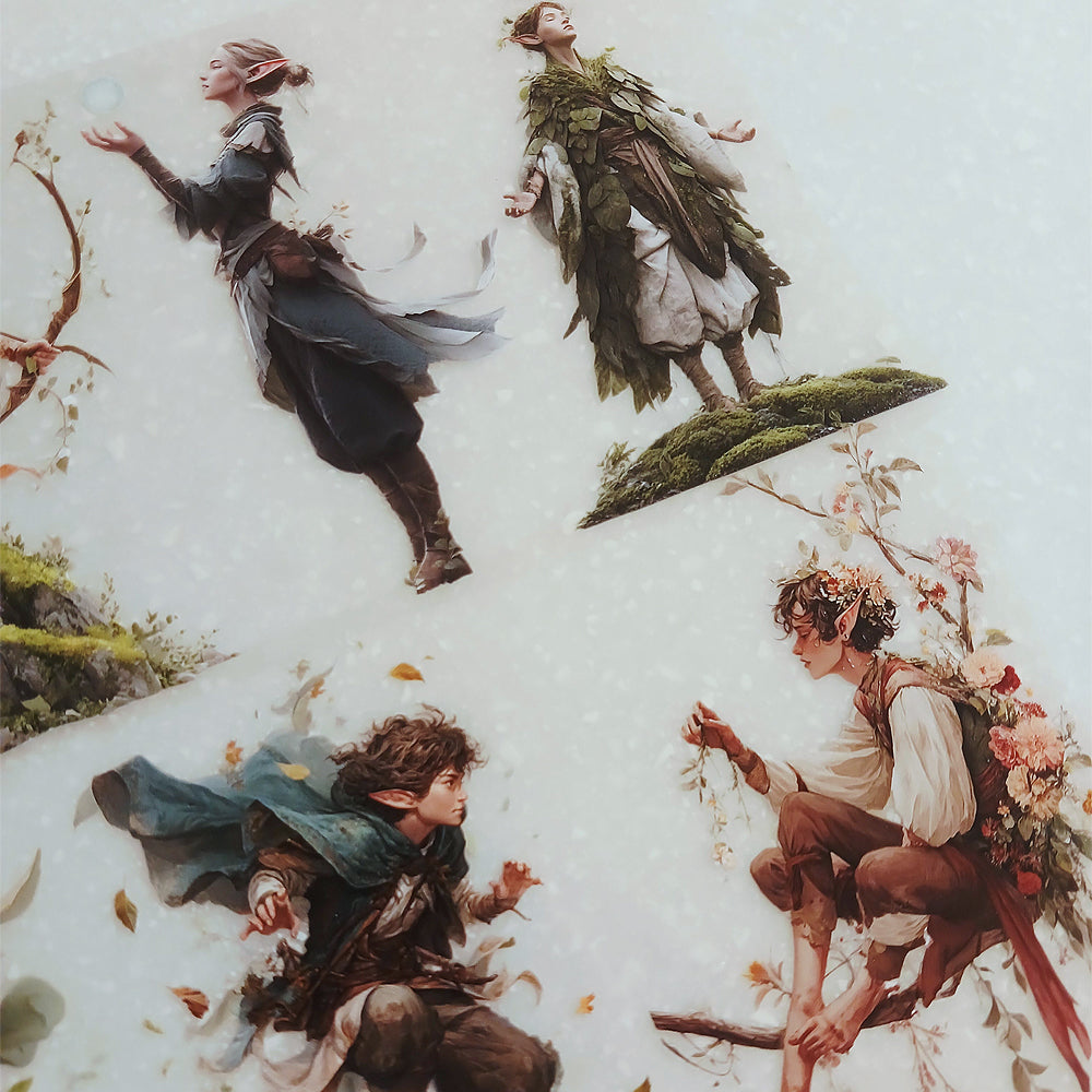 Torn Paper_ Sylvan Tale 3D Print PET Tape 6m TPM 064[1Loop]