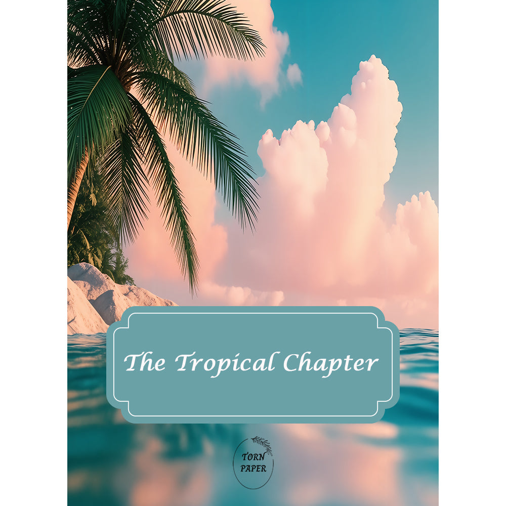 Torn Paper Scrapbooking Papers The Tropical Chapter TPB-032