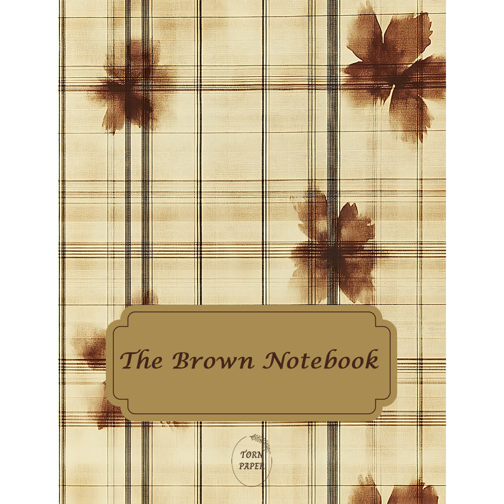 Torn Paper Scrapbooking Papers The Brown Notebook TPB-029