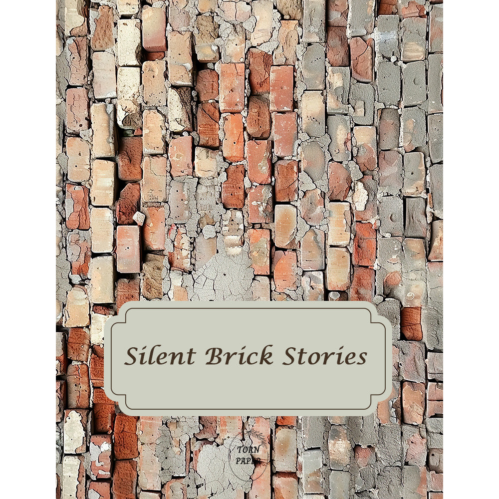 Torn Paper Scrapbooking Papers Silent Brick Stories TPB-028