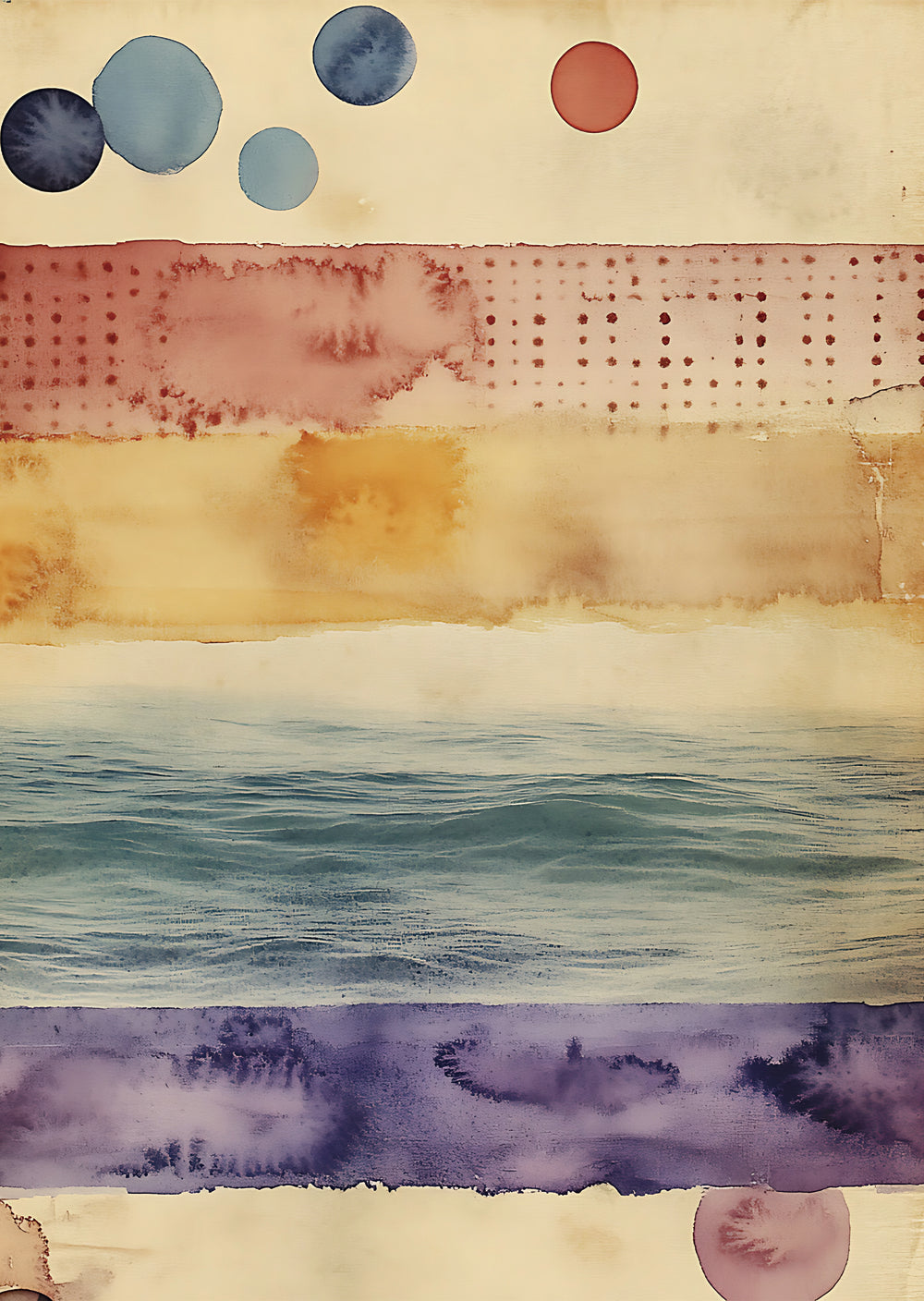 Torn Paper Scrapbooking Papers Color Theory TPB-027