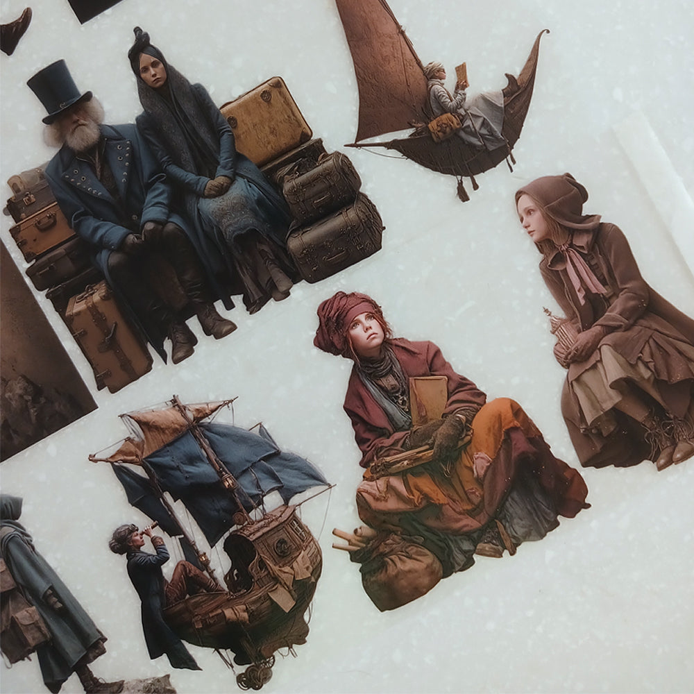 Torn Paper_ Travelers of the Forgotten Age 3D Print PET Tape 6m TPM 062[Whole]