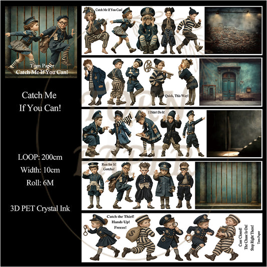 Torn Paper_ Catch Me If You Can! 3D Print PET Tape 200cm TPM 130[1Loop]