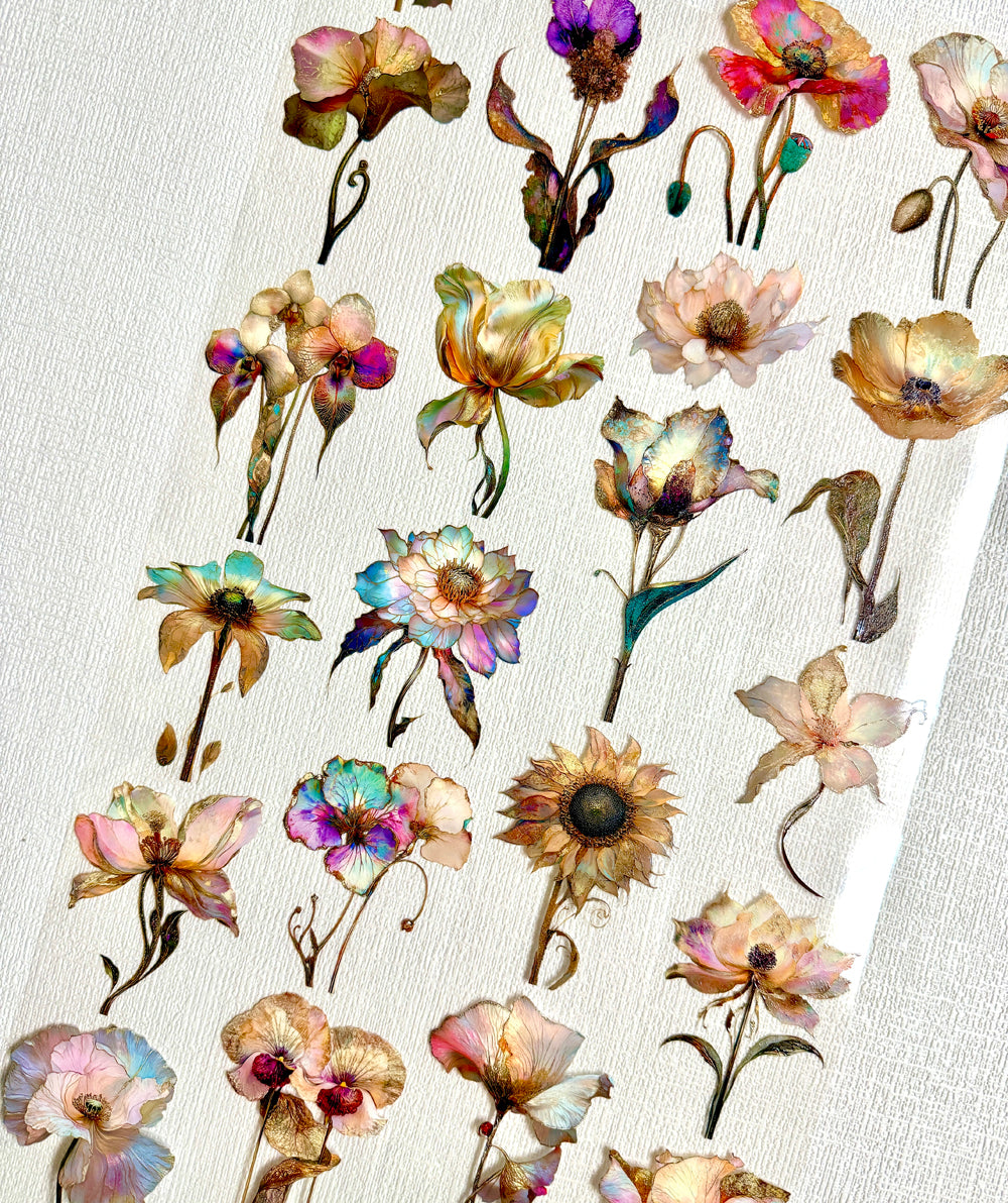 Torn Paper_ Petals of Illusion 3D Print PET Tape 200cm TPM 127[1Loop]
