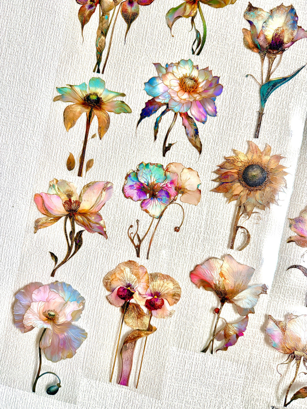 Torn Paper_ Petals of Illusion 3D Print PET Tape 200cm TPM 127[1Loop]