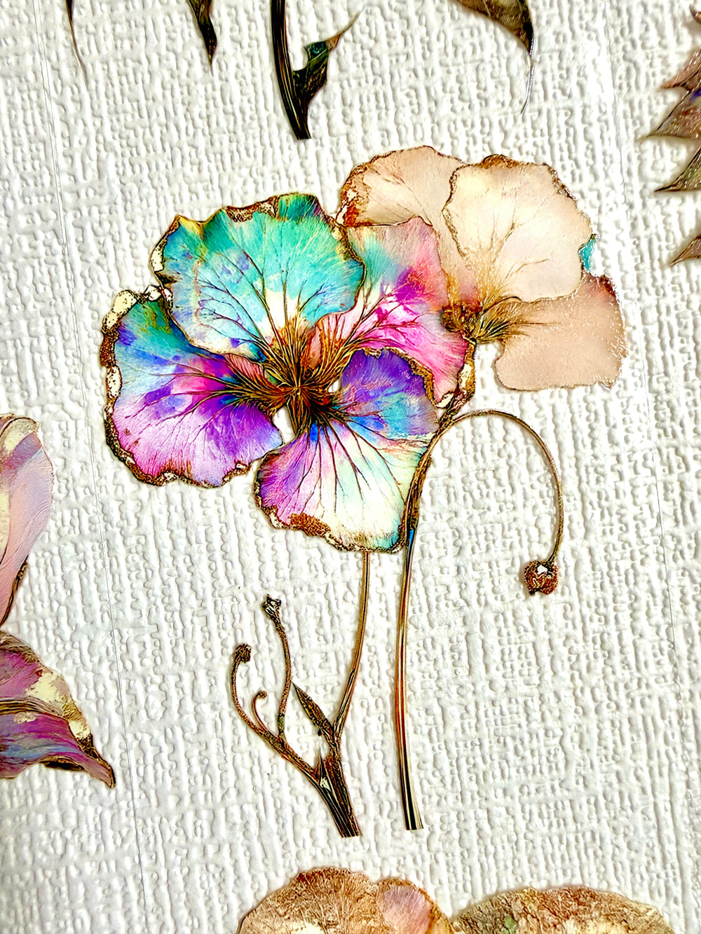 Torn Paper_ Petals of Illusion 3D Print PET Tape 200cm TPM 127[1Loop]