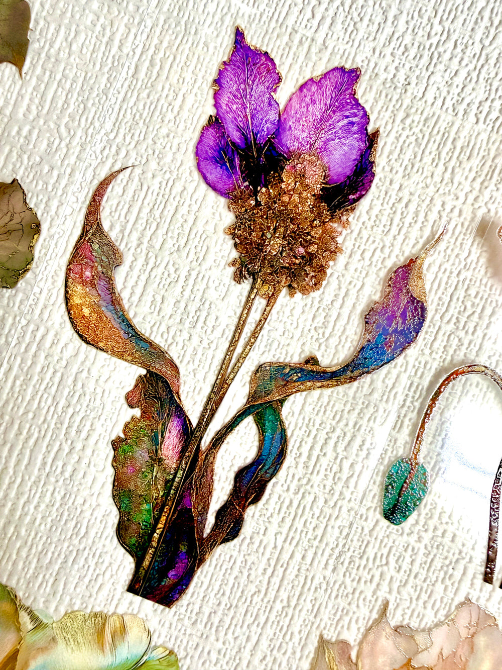 Torn Paper_ Petals of Illusion 3D Print PET Tape 200cm TPM 127[1Loop]