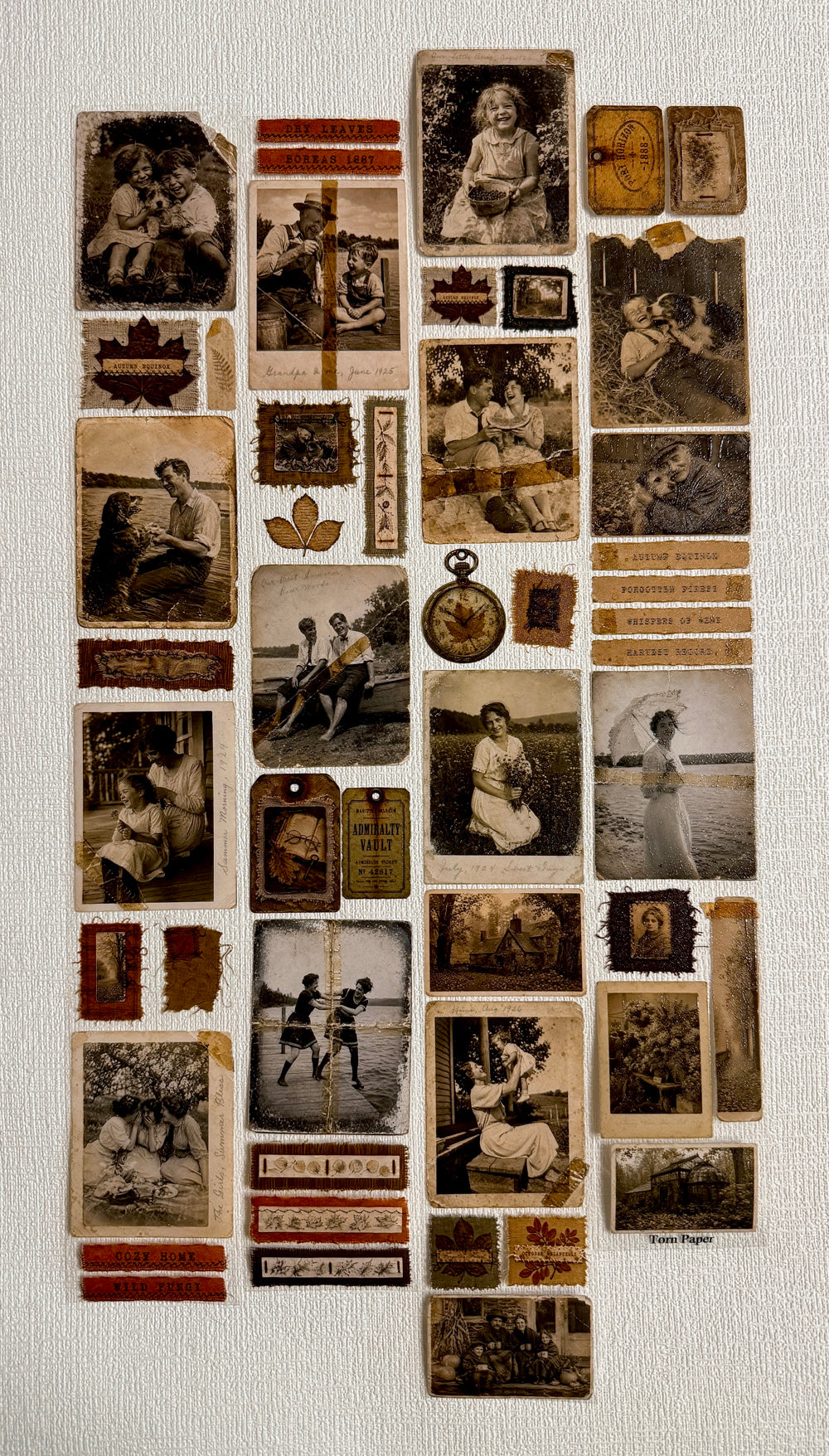 Torn Paper_ Where Time Stood Still 3D Print PET Tape 200cm TPM 129[1Loop]