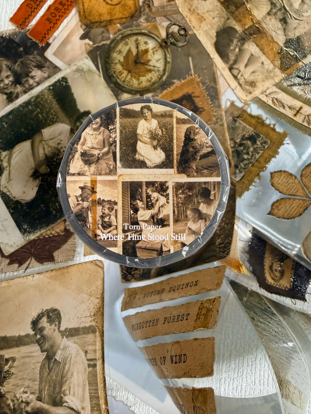 Torn Paper_ Where Time Stood Still 3D Print PET Tape 200cm TPM 129[1Loop]