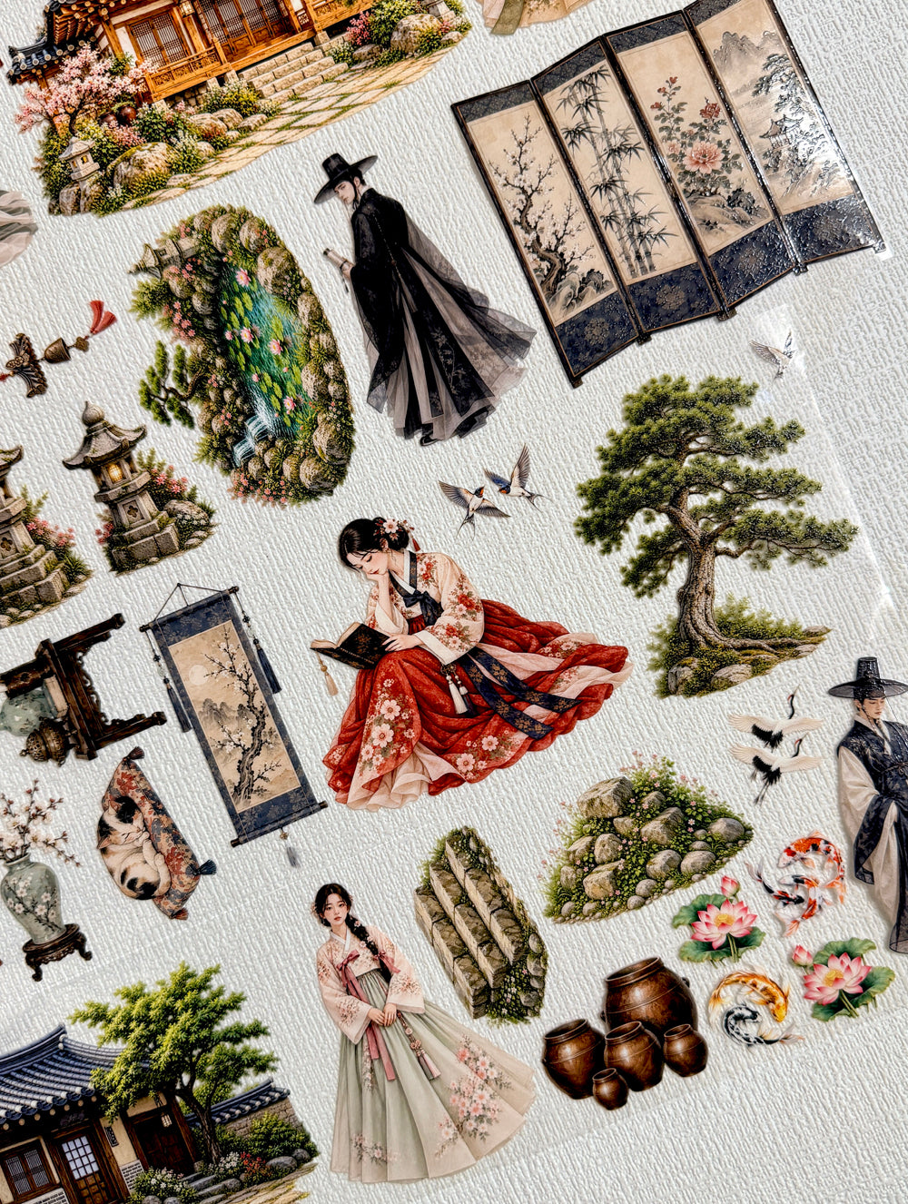 Torn Paper_ Pride of Korea 3D Print PET Tape 6m TPM 132[Whole]