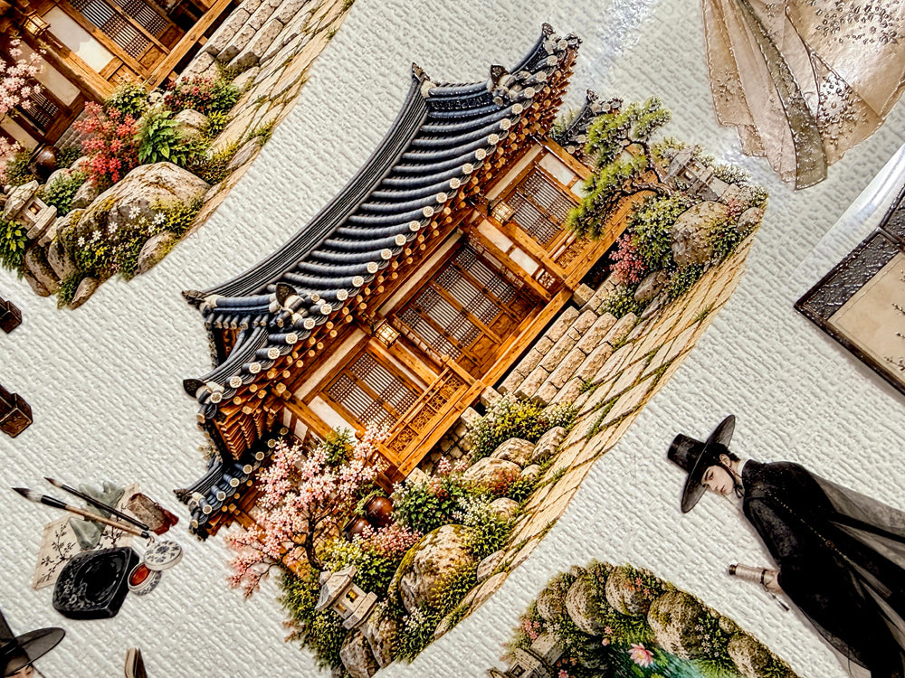 Torn Paper_ Pride of Korea 3D Print PET Tape 6m TPM 132[Whole]