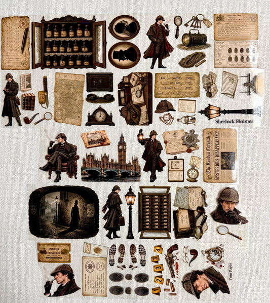 Torn Paper_ Sherlock Holmes 3D Print PET Tape 200cm TPM 133[1Loop]