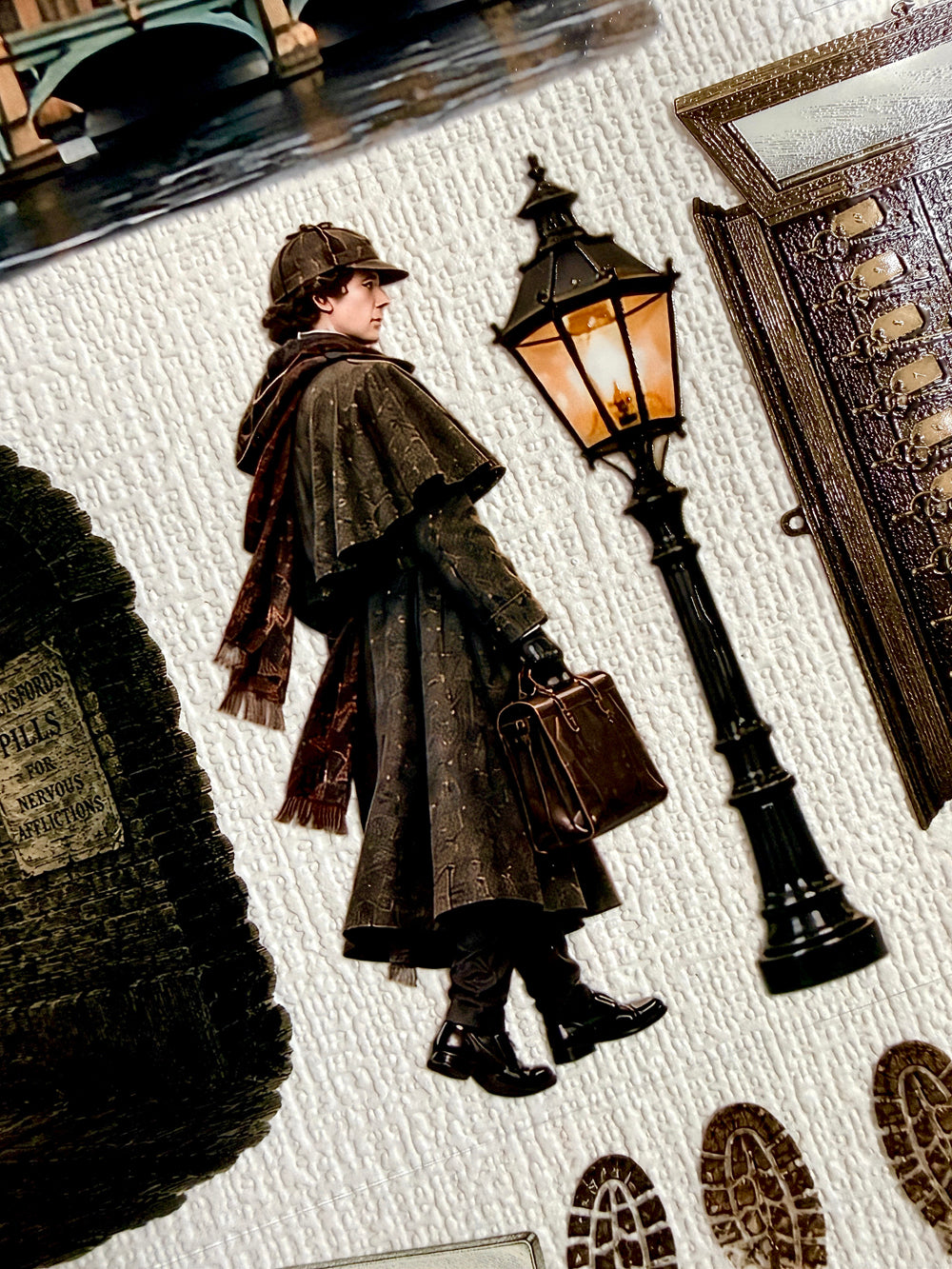 Torn Paper_ Sherlock Holmes 3D Print PET Tape 200cm TPM 133[1Loop]