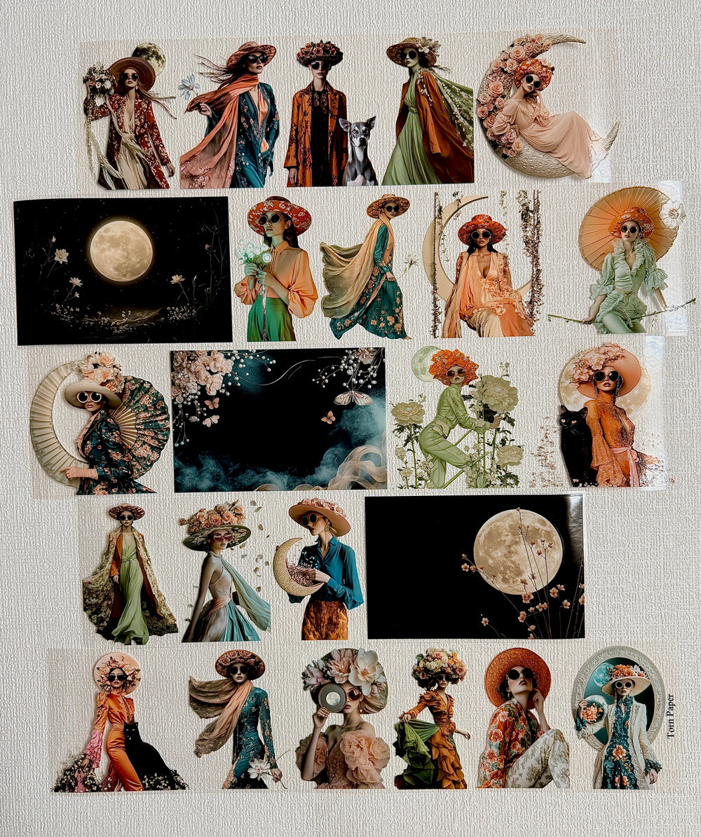 Torn Paper_ The Ladies of Elsewhere 3D Print PET Tape 6m TPM 136[Whole]