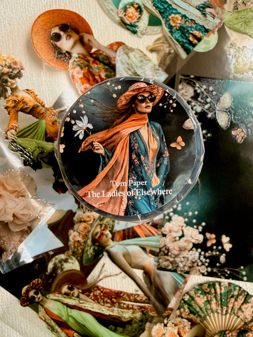 Torn Paper_ The Ladies of Elsewhere 3D Print PET Tape 6m TPM 136[Whole]