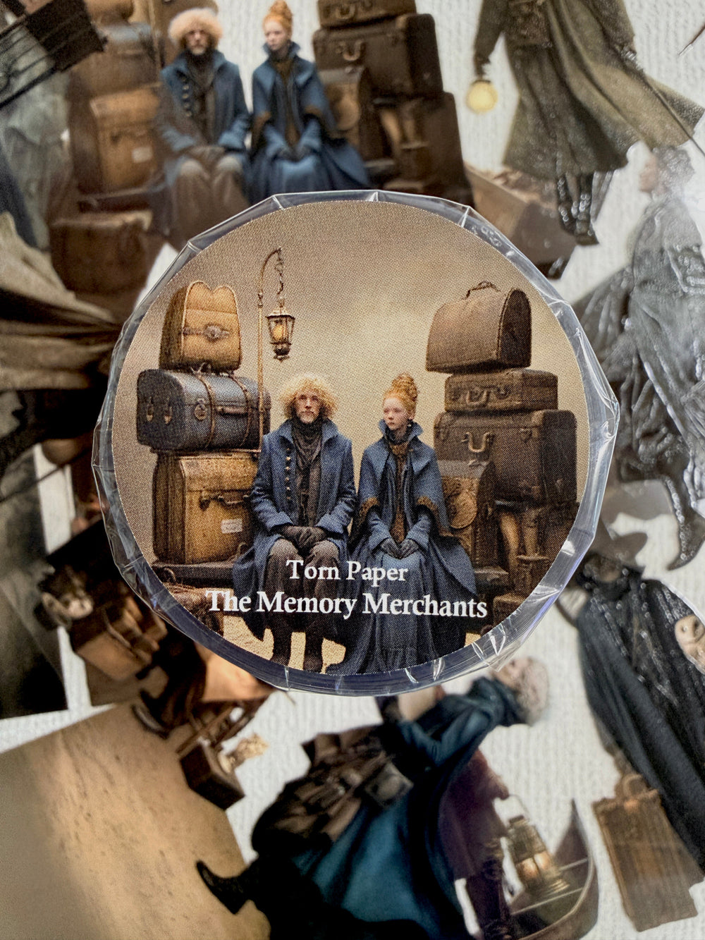 Torn Paper_ The Memory Merchants 3D Print PET Tape 200cm TPM 137[1Loop]