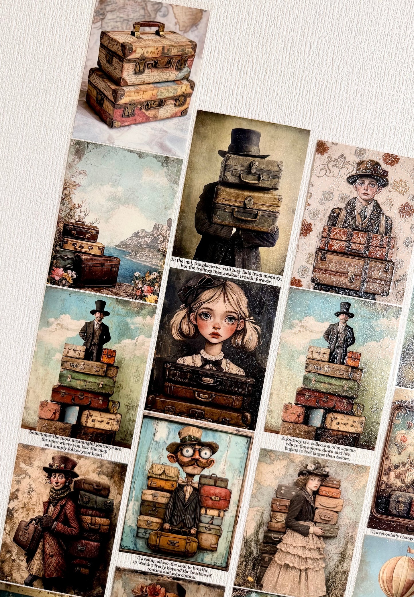 Torn Paper_ The Wandering Pages 3D Print PET Tape 6m TPM 081[Whole]