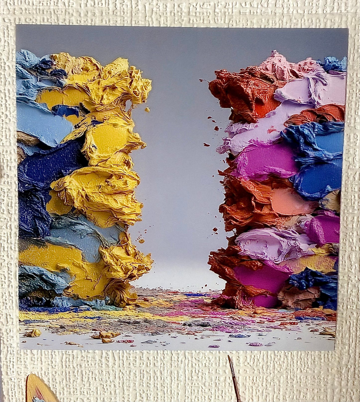 Torn Paper_ Chromatic Motion 3D Print PET Tape 200cm TPM 084[1Loop]