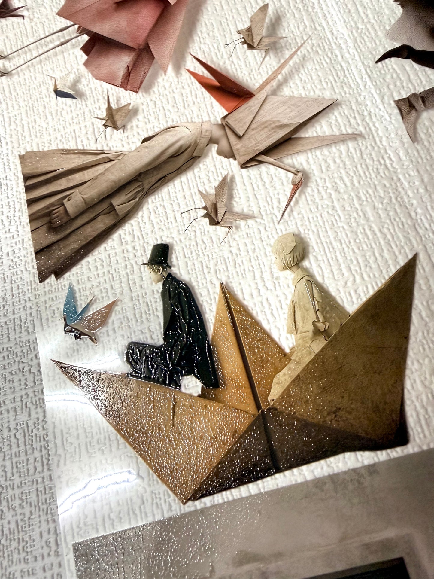 Torn Paper_ Silhouettes of the Fold 3D Print PET Tape 200cm TPM 088[1Loop]