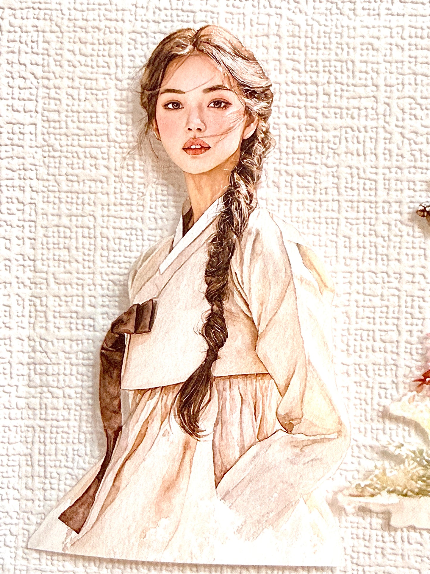 Torn Paper_ Whispers of Korea 3D Print PET Tape 200cm TPM 115[1Loop]