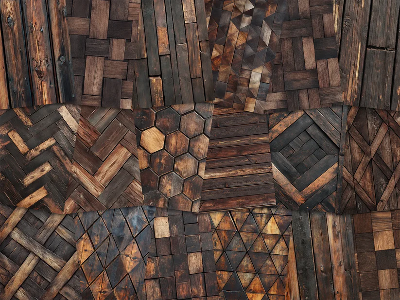 SBRC Decorative Paper Pad Mahogany Boards SR 100