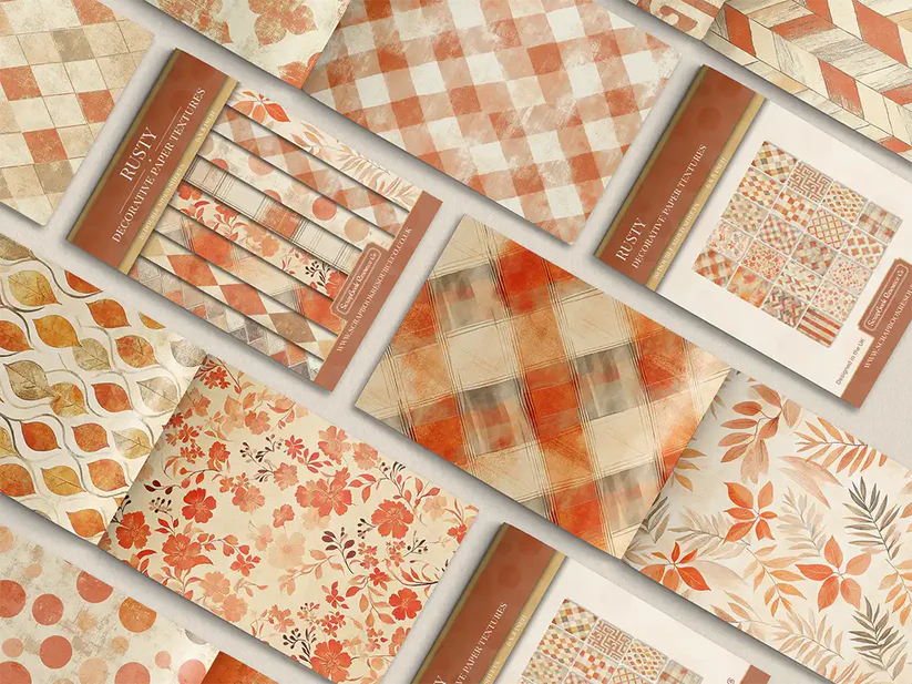 SBRC Decorative Paper Pad Rust SR 085