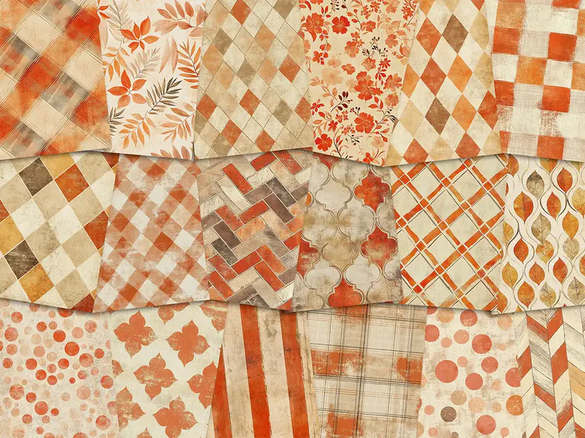 SBRC Decorative Paper Pad Rust SR 085