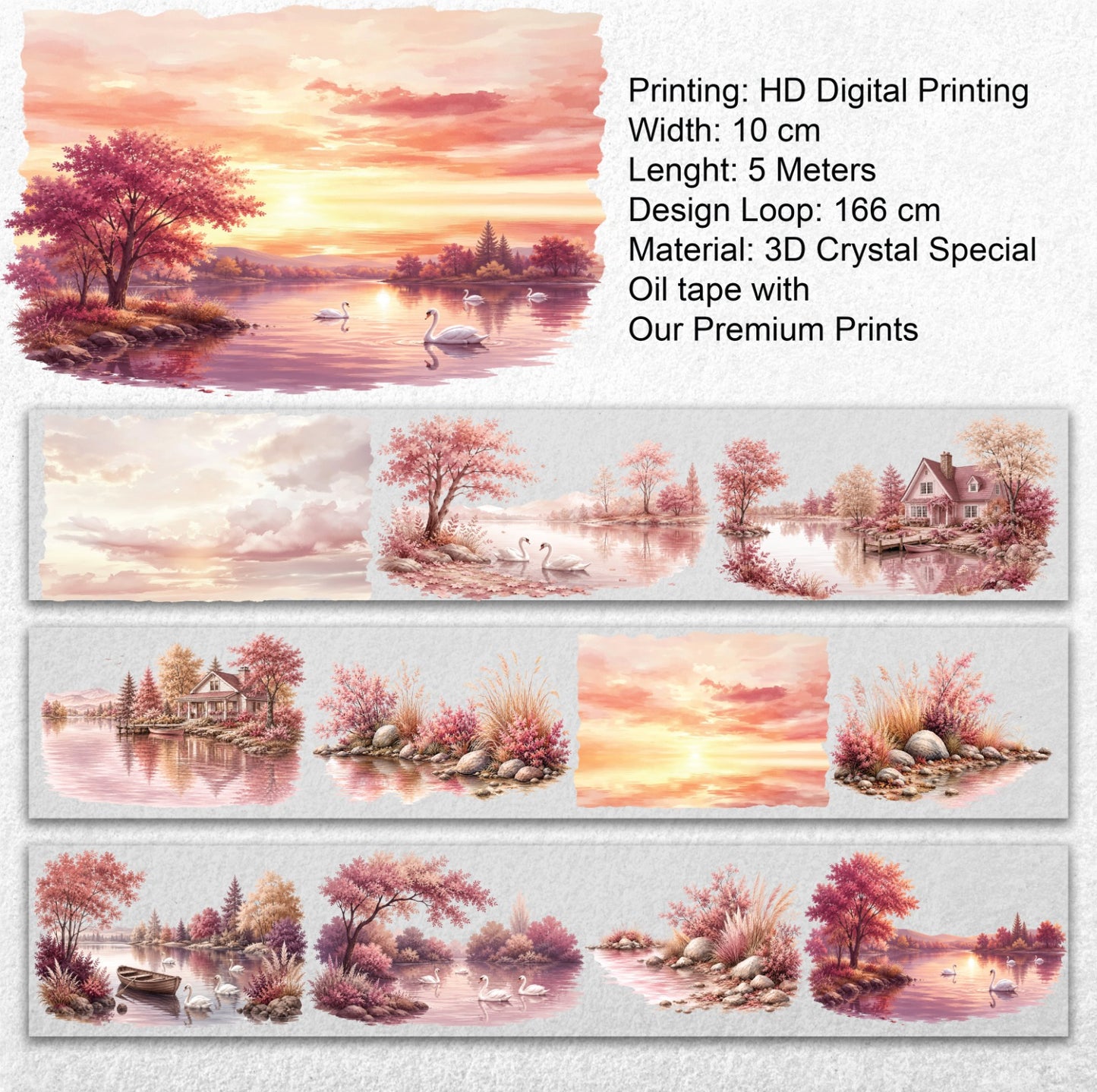 Onwize_ Journal Supplies Blush Autumn 3D Crystal Ink OW 253[Whole]