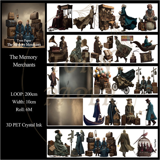 Torn Paper_ The Memory Merchants 3D Print PET Tape 200cm TPM 137[1Loop]