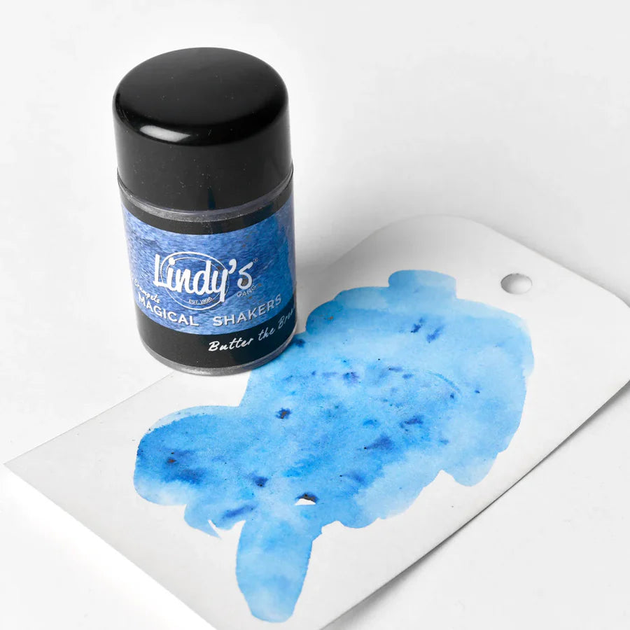 Lindy's Gang Powder ink Butter the Toast Blue Magical Shaker LY 023
