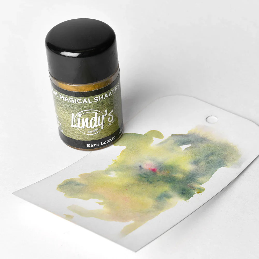 Lindy's Gang Powder ink Ears Lookin Atcha Olive Magical Shaker LY 017