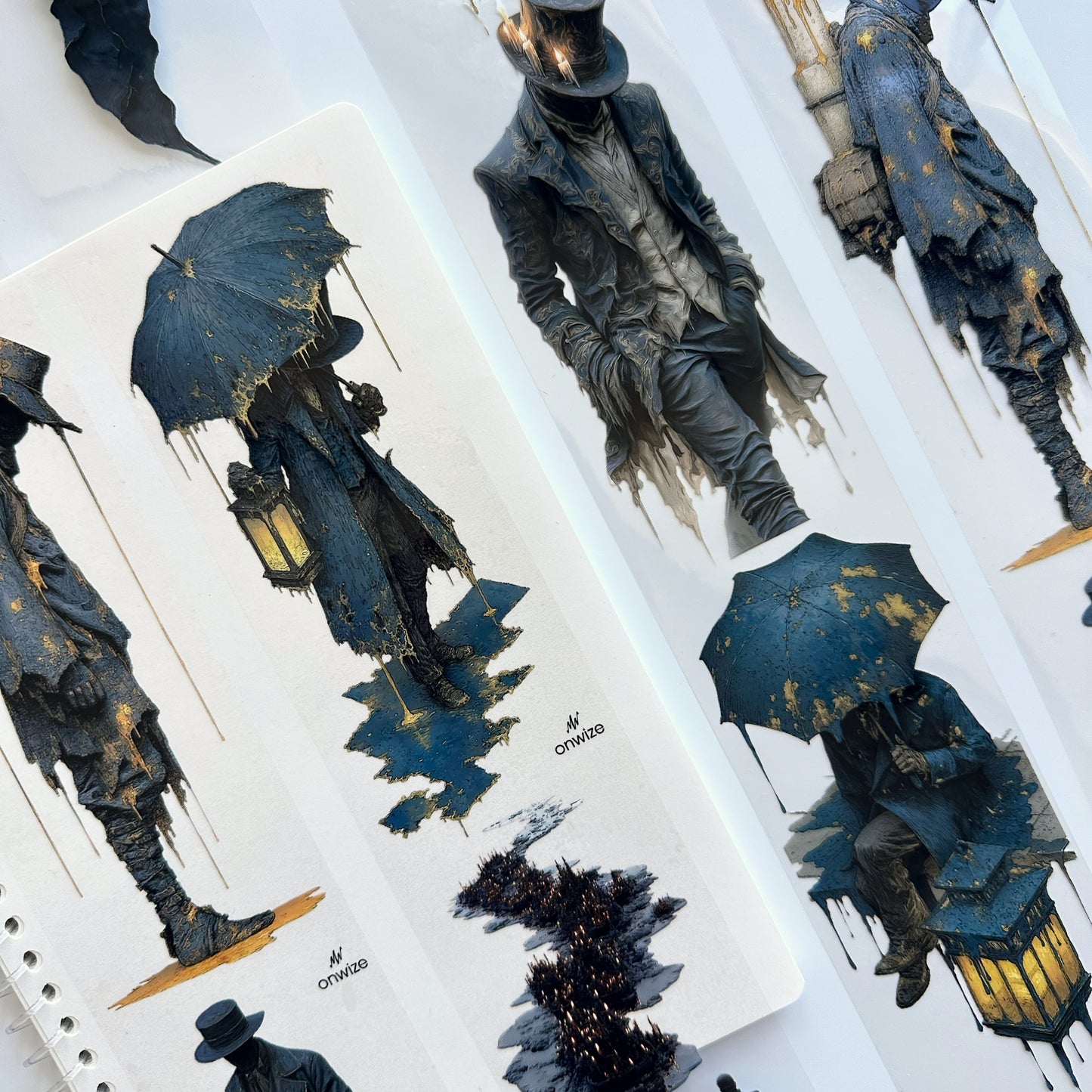 Onwize_ Journal Supplies Midnight Passage 3D Crystal Ink OW 242[1Loop]