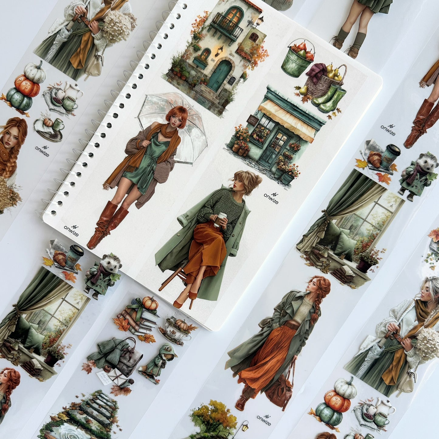 Onwize_ Journal Supplies Autumn Stroll 3D Crystal Ink OW 241[Whole]
