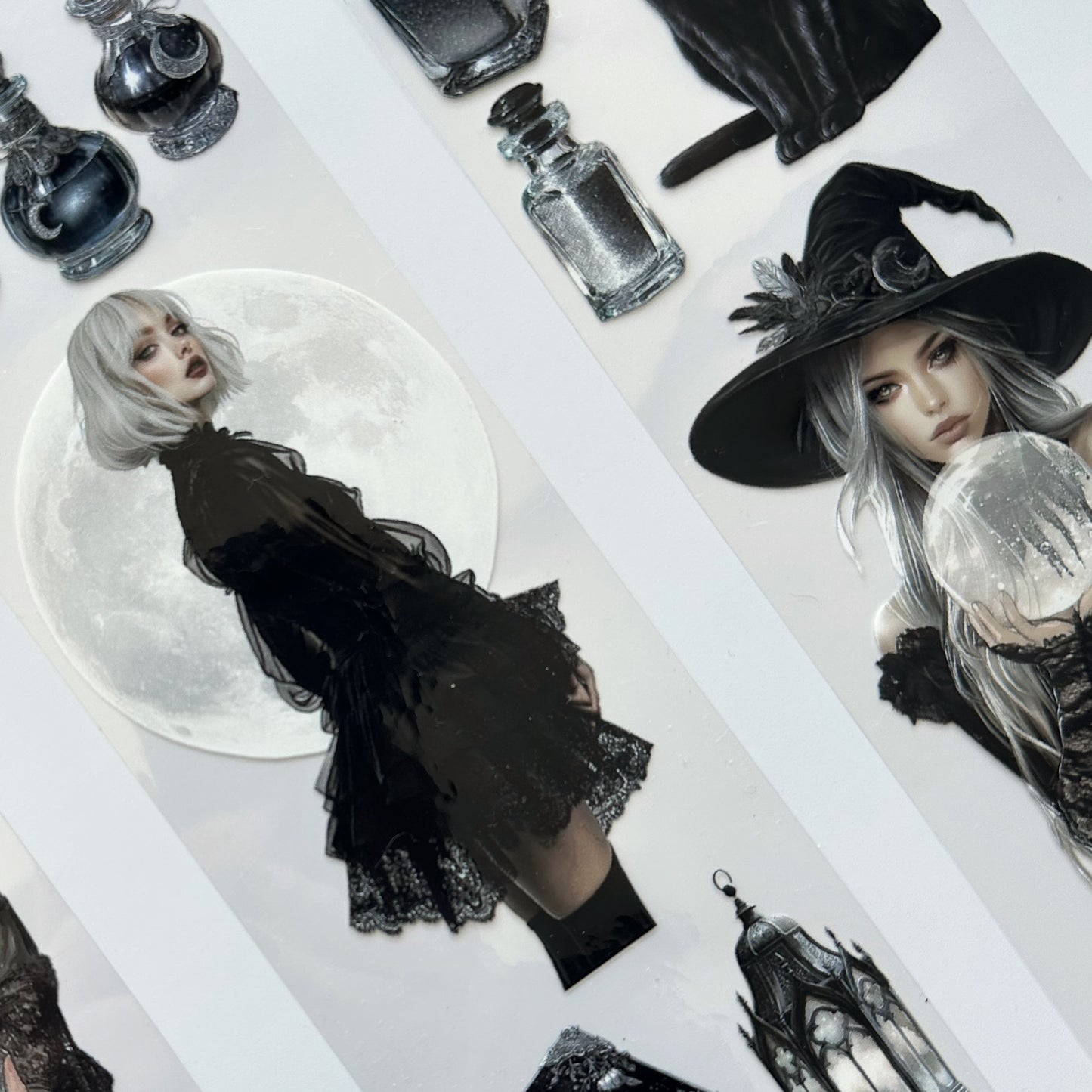 Onwize_ Journal Supplies Moonlit Witch 3D Crystal Ink OW 246[1Loop]