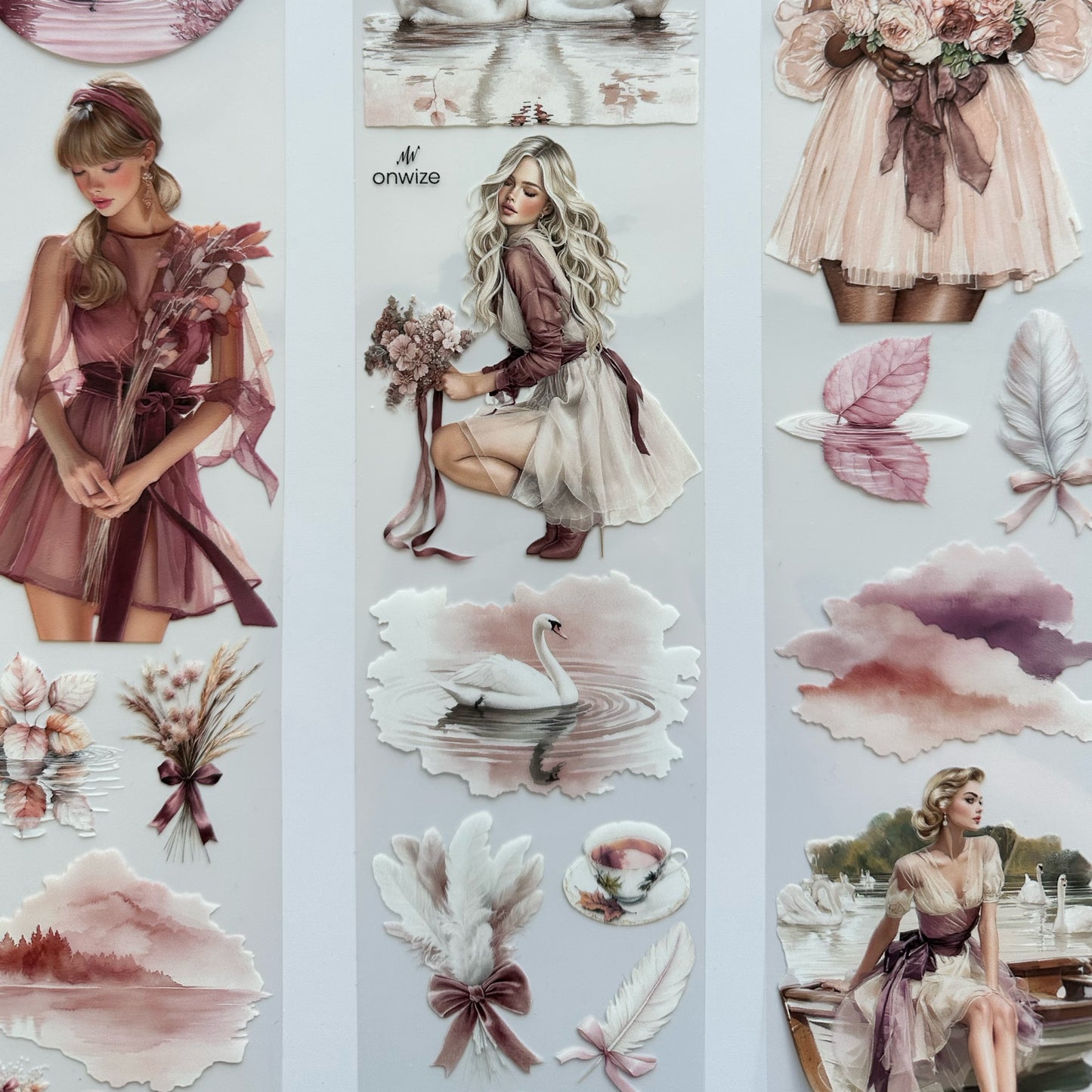 Onwize_ Journal Supplies Blush Autumn 3D Crystal Ink OW 248[Whole]