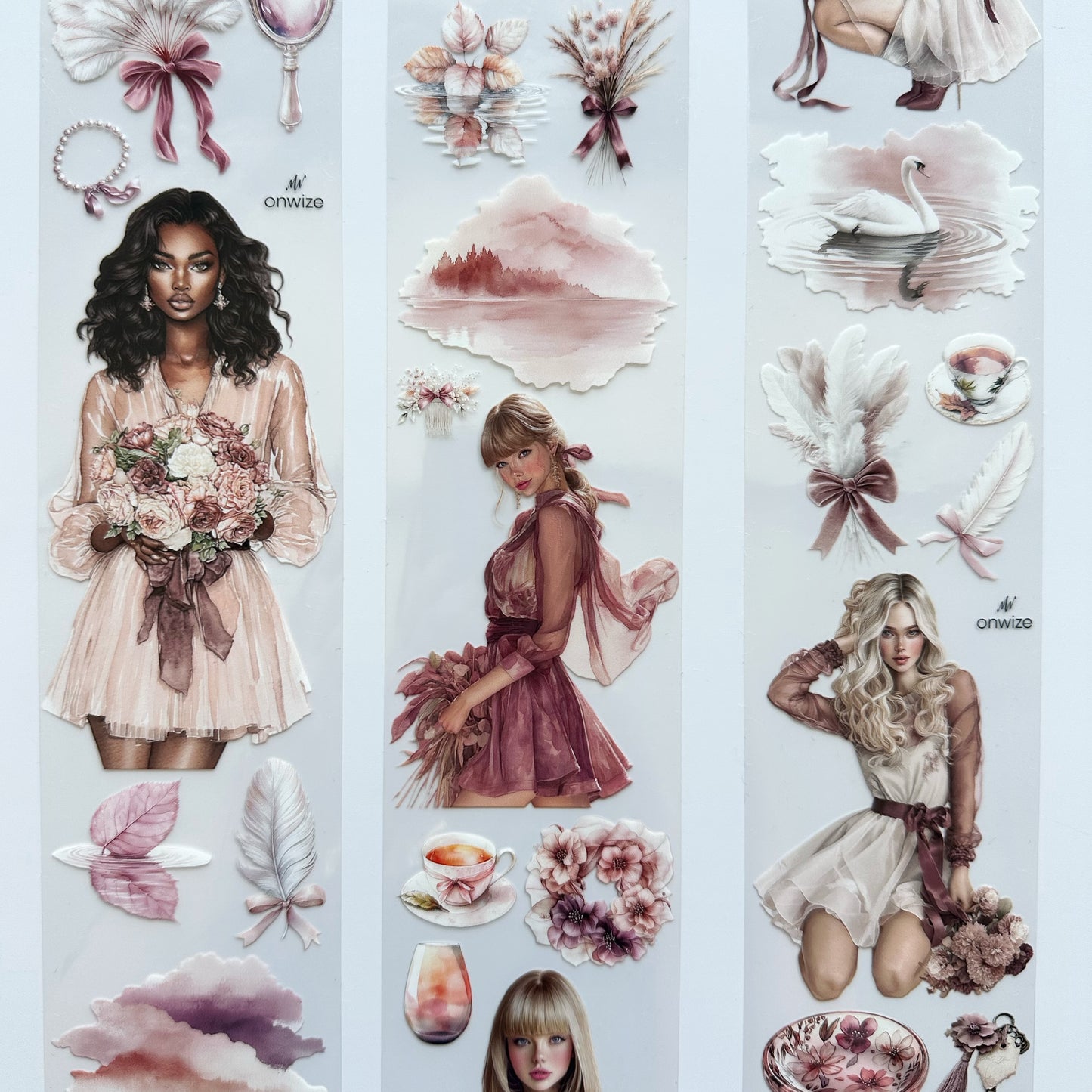 Onwize_ Journal Supplies Blush Autumn 3D Crystal Ink OW 248[Whole]