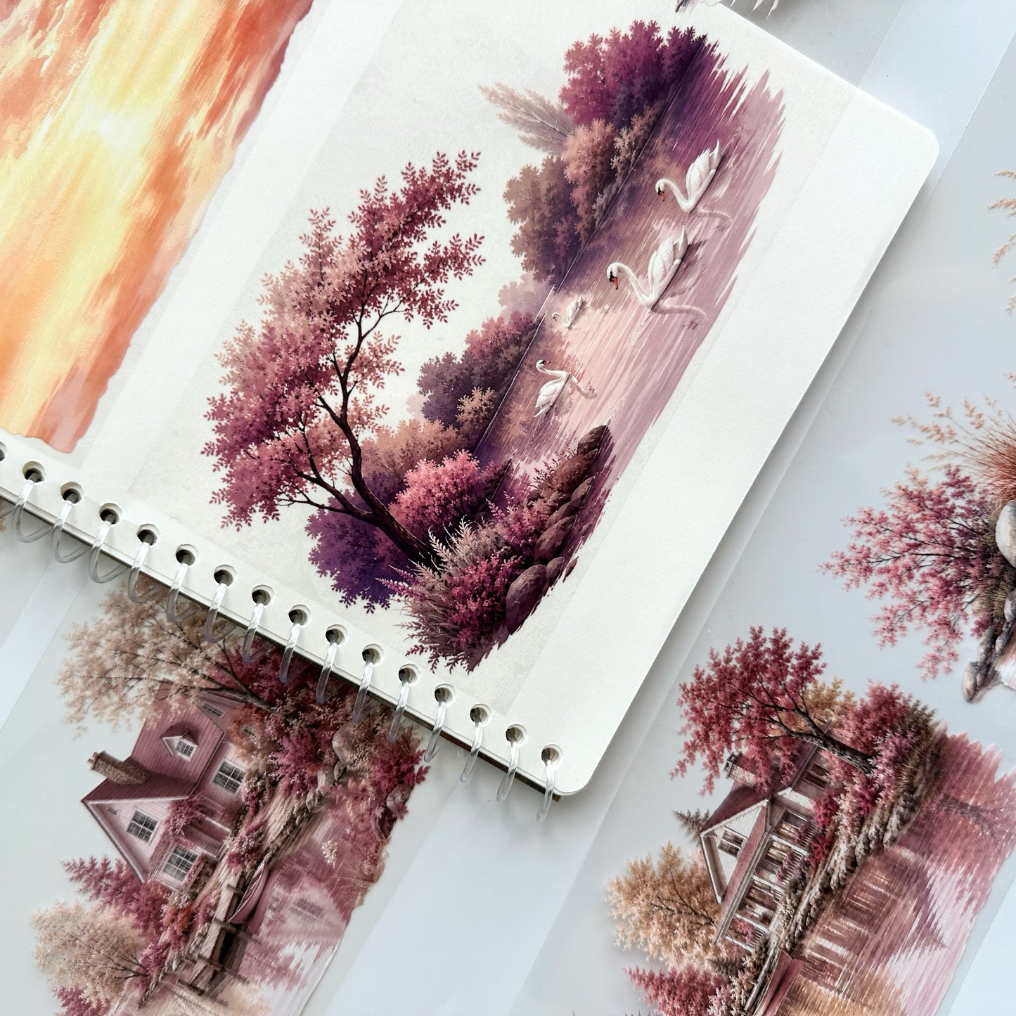 Onwize_ Journal Supplies Blush Autumn 3D Crystal Ink OW 253[Whole]