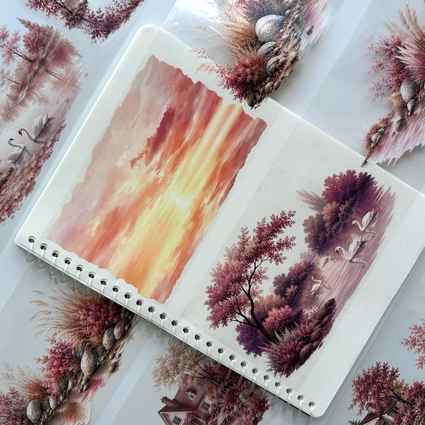 Onwize_ Journal Supplies Blush Autumn 3D Crystal Ink OW 253[Whole]