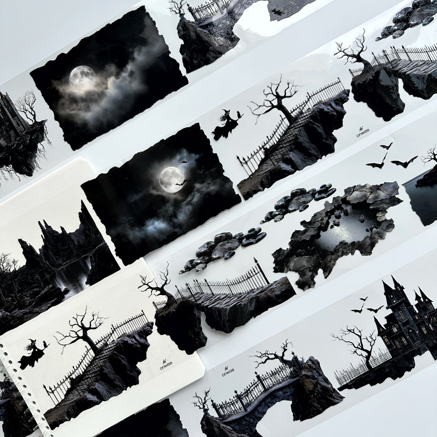 Onwize_ Journal Supplies Witching Hour 3D Crystal Ink OW 250[1Loop]